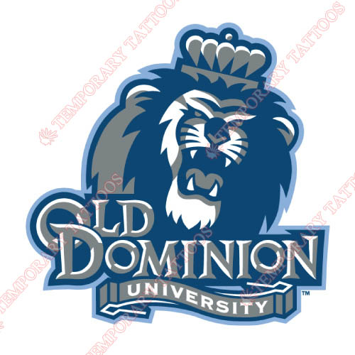 Old Dominion Monarchs Customize Temporary Tattoos Stickers NO.5781